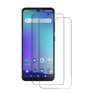[2 Pack ] Optus X Wave Tempered Glass LCD Screen Protector Film Guard