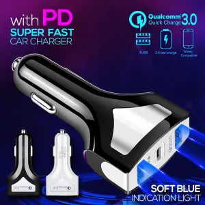 PD+USB Fast Car Charger