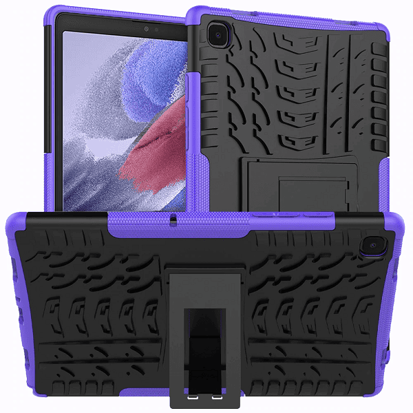 Samsung Galaxy Tab A7 Shockproof Heavy Duty Case Cover (Black)