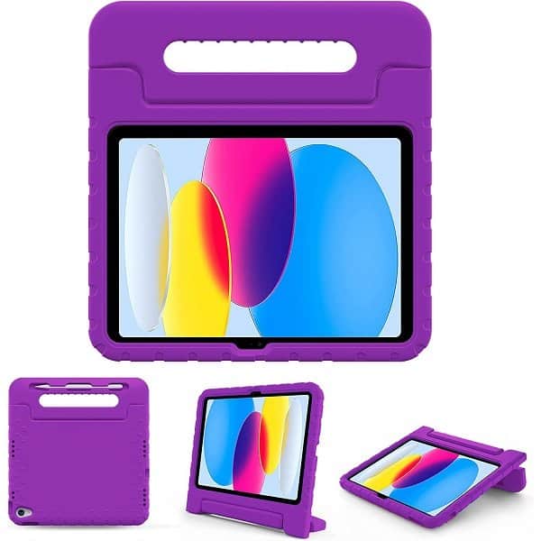 Apple ipad 10th Gen 10.9 inch 2022 Kids Case Shockproof Kickstand Cover