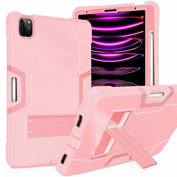 For Apple iPad Air 13 2024 Hybrid Fancy Shockproof Heavy Duty Kickstand Case Cover