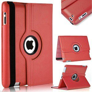 Apple iPad Air 3 /iPad Pro 10.5 inch 360 Degree Rotate Smart Leather Case Cover (Red)