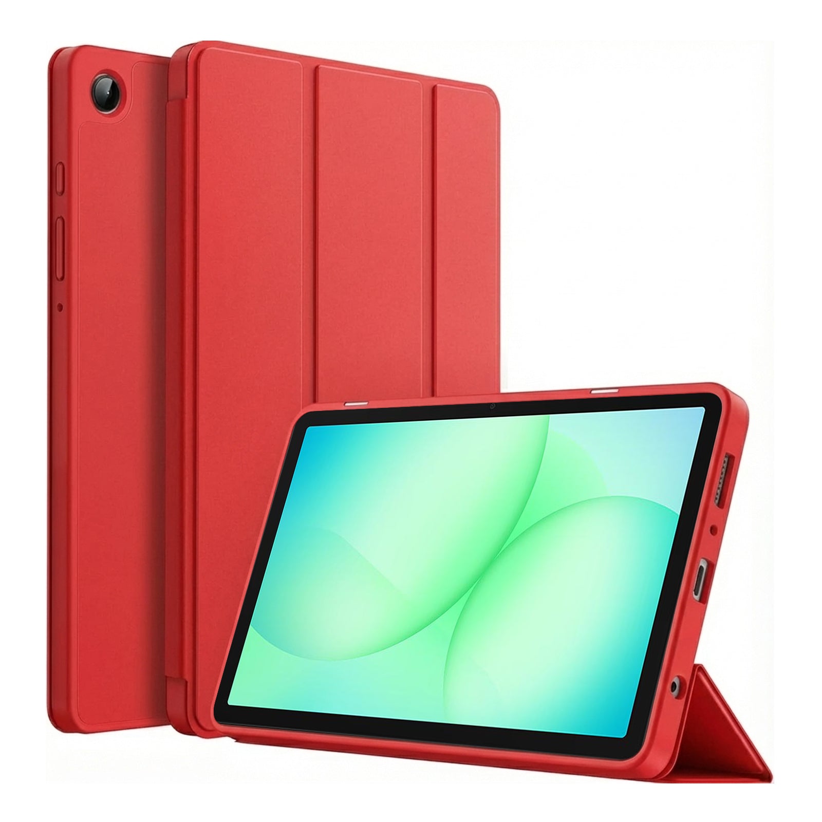 For Samsung Galaxy Tab A11 /Tab A11+ Plus Folio Smart Leather Magnetic Stand Case Cover