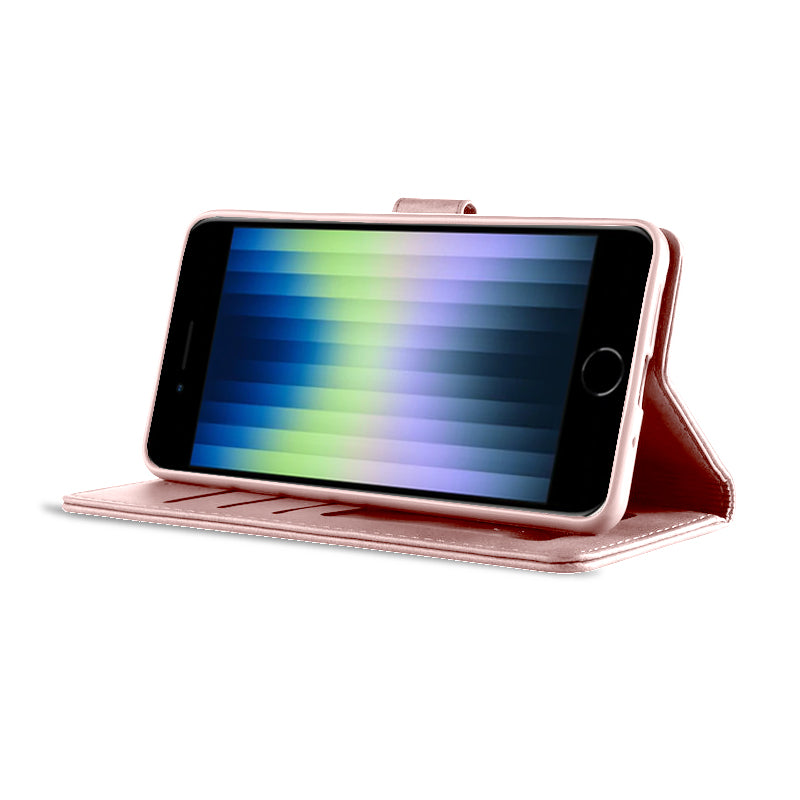 For Apple iPhone SE /7/8 Plus Flip Case SupRShield Wallet Leather Flip Magnetic Cover