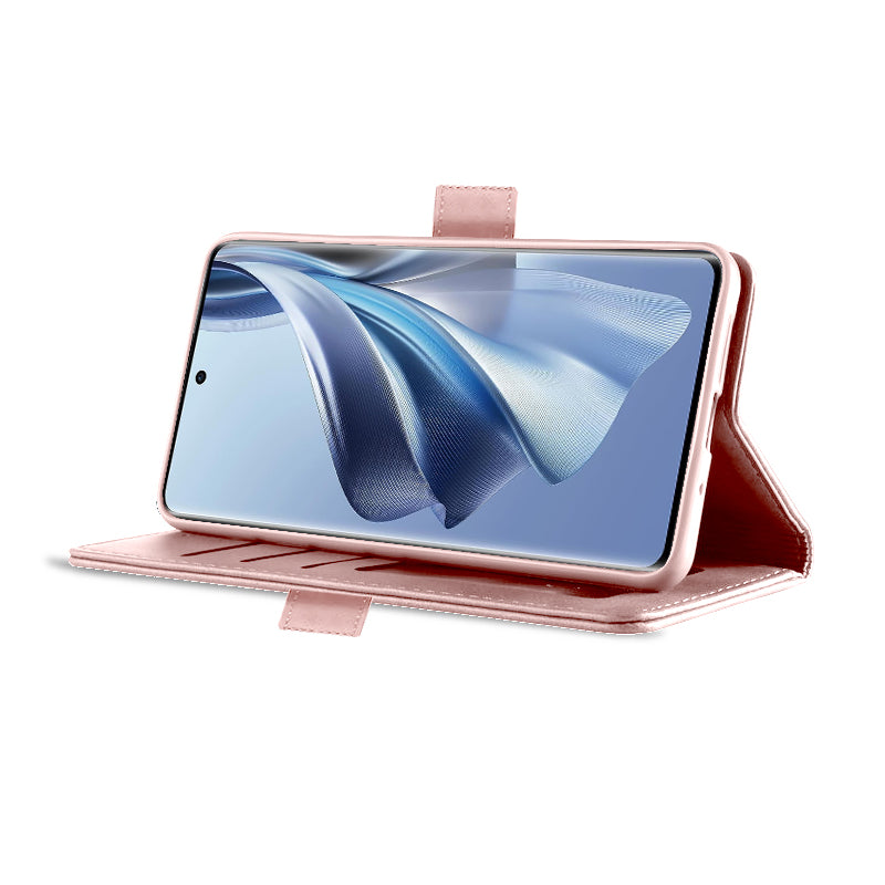 For Oppo Reno 10 5G SupRShield Wallet Leather Flip Stand Magnetic Case Cover