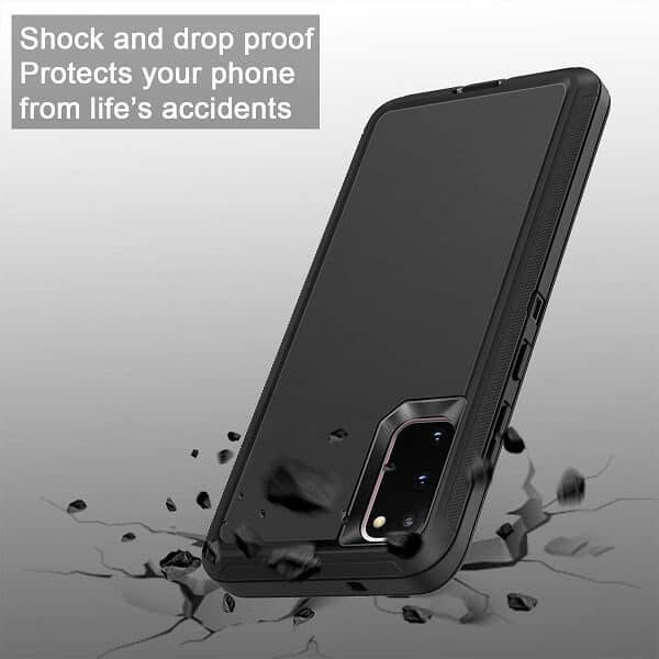 For Samsung Galaxy S20 | S20 FE | S20+ /S20 Plus | S20 Ultra Case Drop Resistant Defender Tradies Heavy Duty Rugged Shockproof Tough Cover