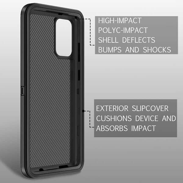 For Samsung Galaxy S20 | S20 FE | S20+ /S20 Plus | S20 Ultra Case Drop Resistant Defender Tradies Heavy Duty Rugged Shockproof Tough Cover