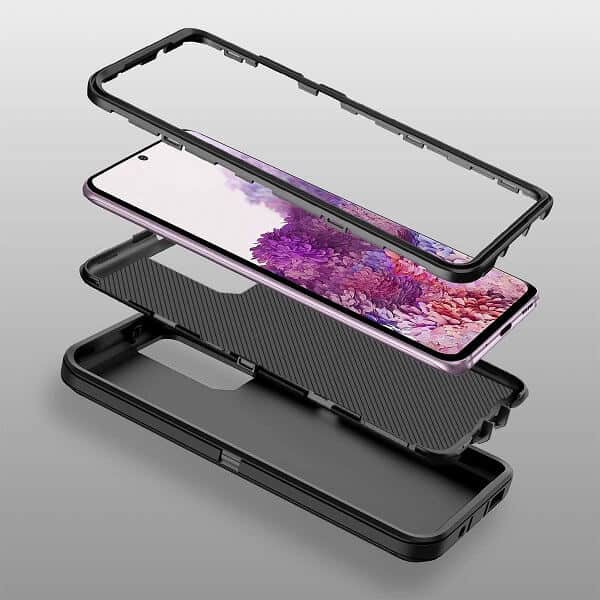 For Samsung Galaxy S20 | S20 FE | S20+ /S20 Plus | S20 Ultra Case Drop Resistant Defender Tradies Heavy Duty Rugged Shockproof Tough Cover