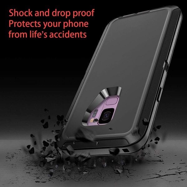 For Samsung Galaxy S9 |Galaxy S9+ /S9 Plus Case Drop Resistant Defender Tradies Heavy Duty Rugged Shockproof Tough Cover