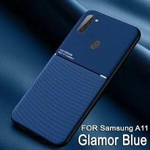 Samsung Galaxy A11 Business Style Luxury Matte Soft Silicone Drop Resistant Case Cover