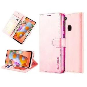 Samsung Galaxy A11 Wallet Case Flip Leather Card Slots Cover
