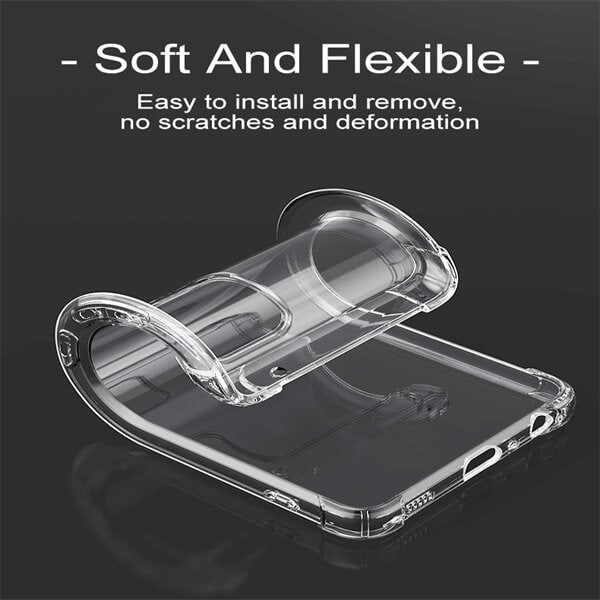 Samsung Galaxy A13 4G Clear Case Shockproof Heavy Duty Gel Air Cushion Cover