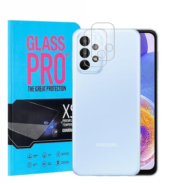 [ 2 Pack ] Samsung Galaxy A23 4G Camera Lens Screen Protector Anti Scratch Tempered Glass Film Guard