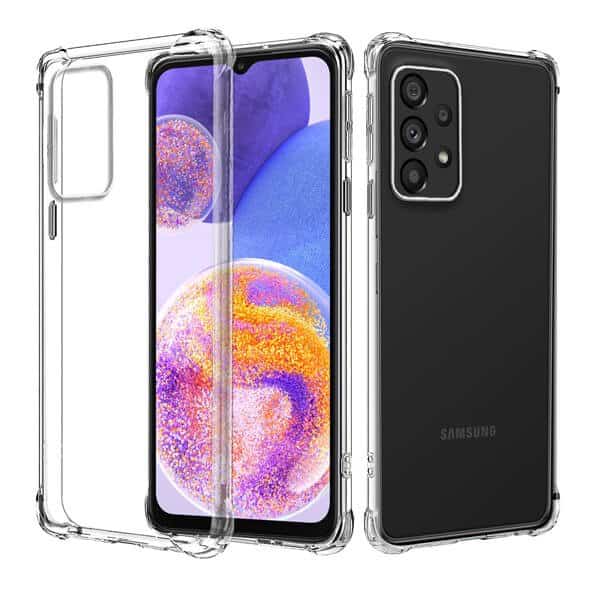 Samsung Galaxy A23 4G Clear Case Shockproof Heavy Duty Gel Air Cushion Cover
