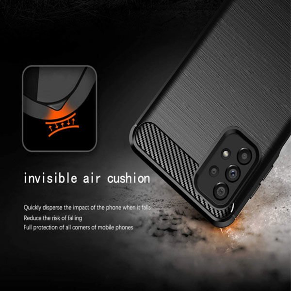 Samsung Galaxy A33 5G Case Shockproof Heavy Duty Rugged Anti Knock Back Cover (Black)