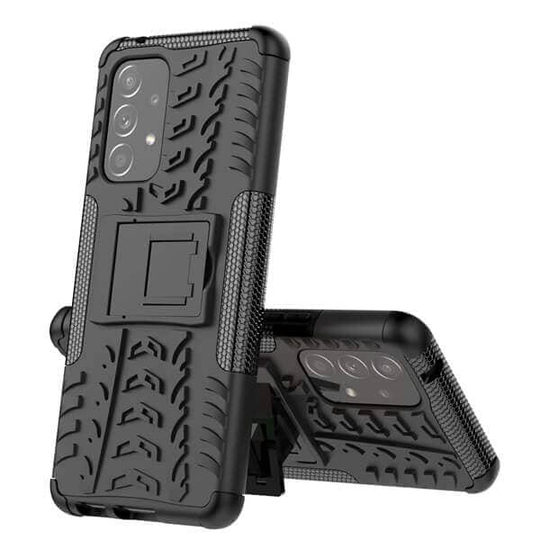 Samsung Galaxy A33 5G Heavy Duty Case Shockproof Rugged Protective Tough Back Cover (Black)