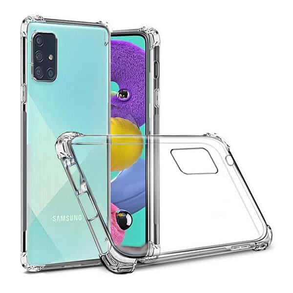 Samsung Galaxy A51 Clear Case Shockproof Heavy Duty Gel Air Cushion Cover