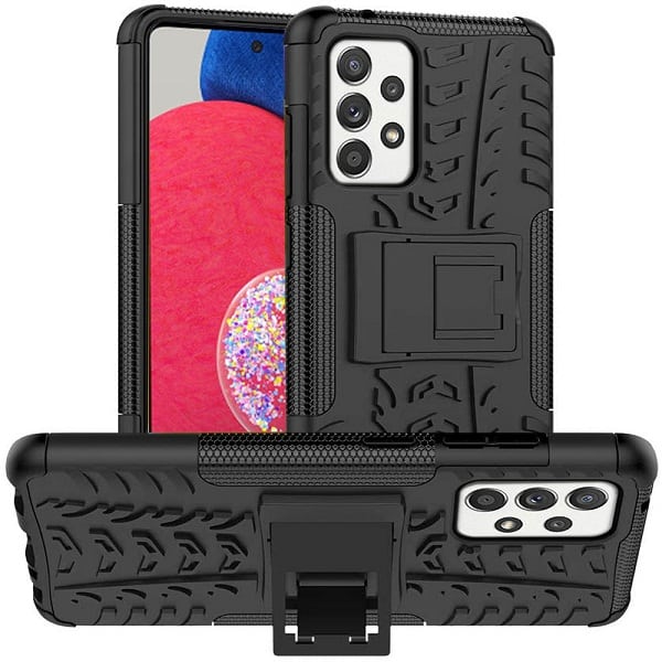 Samsung Galaxy A52s 5G Heavy Duty Case Shockproof Rugged Protective Cover (Black)