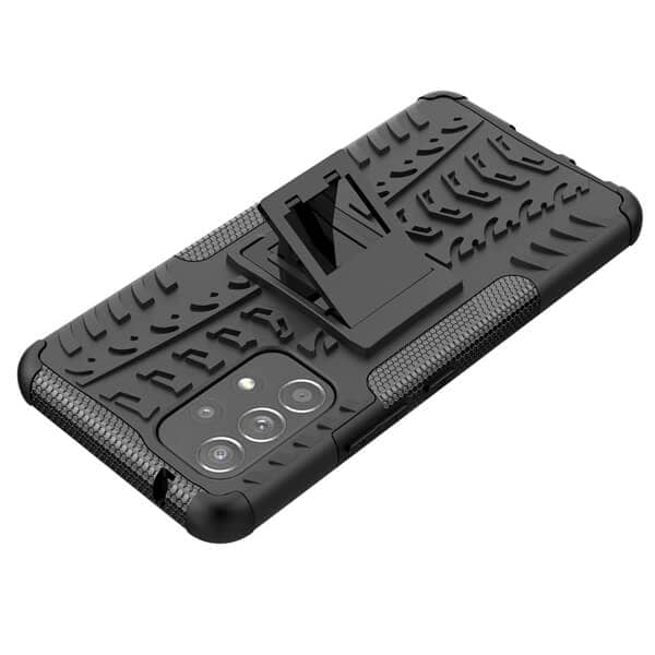 Samsung Galaxy A53 5G Heavy Duty Case Shockproof Rugged Protective Tough Back Cover (Black)