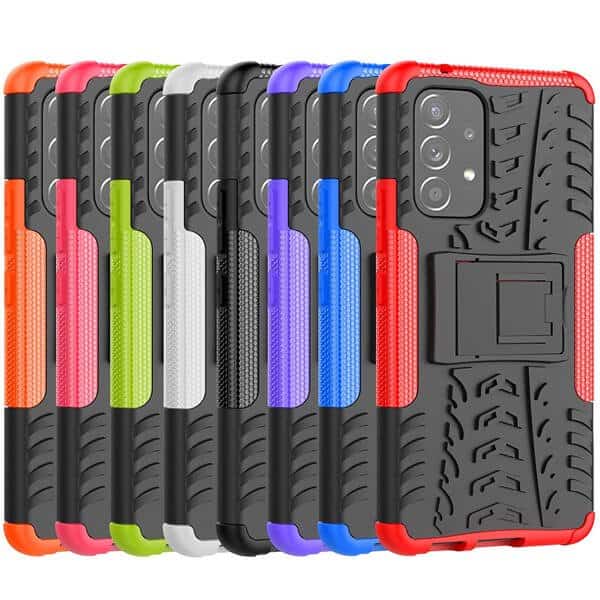 Samsung Galaxy A53 5G Heavy Duty Case Shockproof Rugged Protective Tough Back Cover (Black)