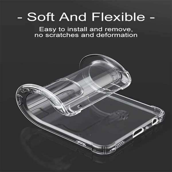 Samsung Galaxy A73 5G Clear Case Shockproof Heavy Duty Gel Air Cushion Cover