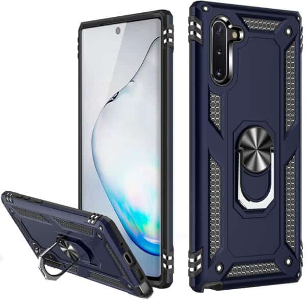 For Samsung Galaxy Note 10 |Note10+ /Note10 Plus Shockproof Magnetic Car Mount Ring Case Cover