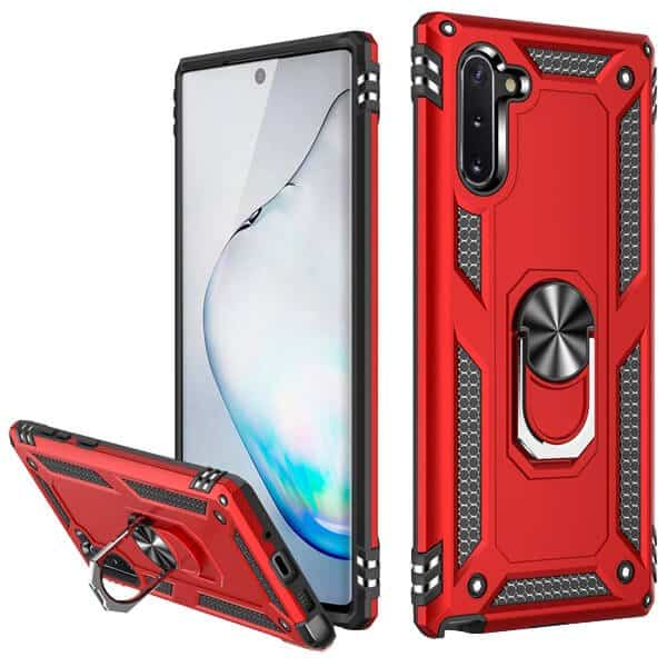 For Samsung Galaxy Note 10 |Note10+ /Note10 Plus Shockproof Magnetic Car Mount Ring Case Cover