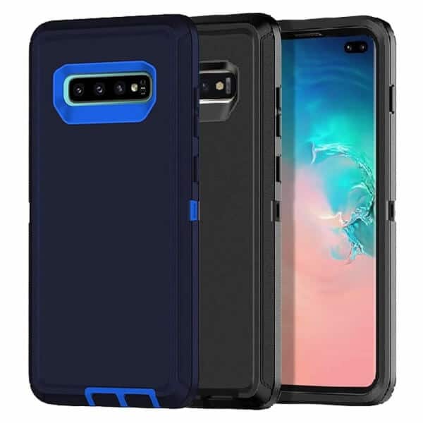 Samsung Galaxy S10+ S10 Plus S10 S10E Case Drop Resistant Defender Tradies Heavy Duty Rugged Shockproof Tough Cover