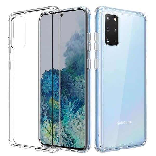 For Samsung Galaxy S20 | S20 FE | S20+ /S20 Plus | S20 Ultra Clear Case Slim With 4 Corners [Shock Absorption] Hard Back Soft Bumper Cover