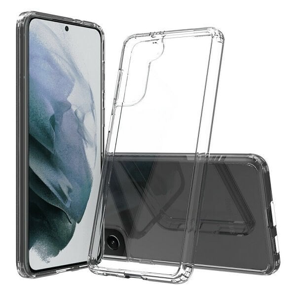 Samsung Galaxy S21 Clear Case Slim With 4 Corners [Shock Absorption] Hard Back Soft Bumper Cover