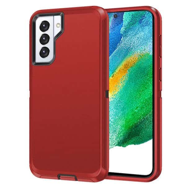 For Samsung Galaxy S21 | S21 FE | S21+ /S21 Plus | S21 Ultra Case Drop Resistant Defender Tradies Heavy Duty Rugged Shockproof Cover