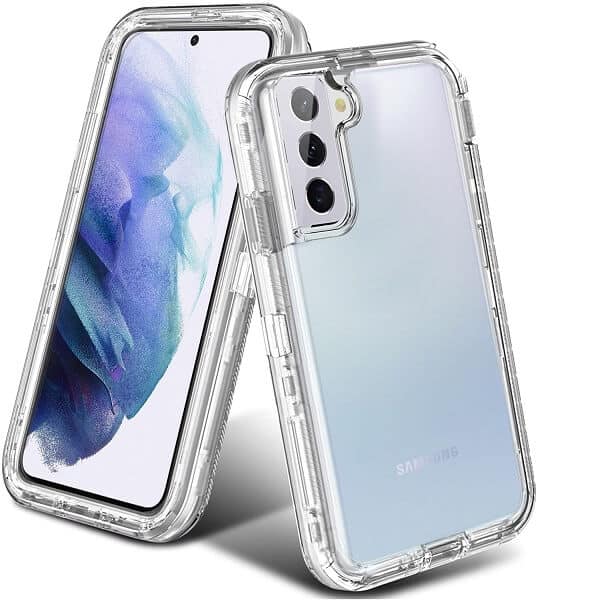 For Samsung Galaxy S21 | S21 FE | S21+ /S21 Plus | S21 Ultra Case Drop Resistant Defender Tradies Heavy Duty Rugged Shockproof Cover