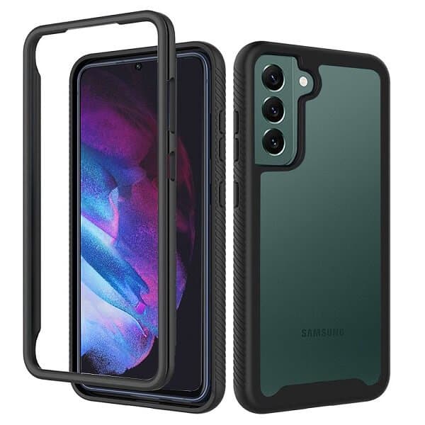 For Samsung Galaxy S23 | S23+ /S23 Plus | S23 Ultra Military Grade Shockproof Clear Heavy Duty Case Bumper Drop Protection Tough Cover (Black)