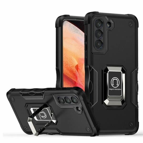 For Samsung Galaxy S23 | S23 FE | S23+ /S23 Plus | S23 Ultra Magnetic Ring Rugged Shockproof Case Heavy Duty Protective Back Cover