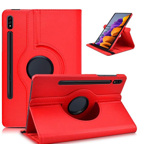 Samsung Galaxy Tab S7 S7 Plus Rotate Leather Case