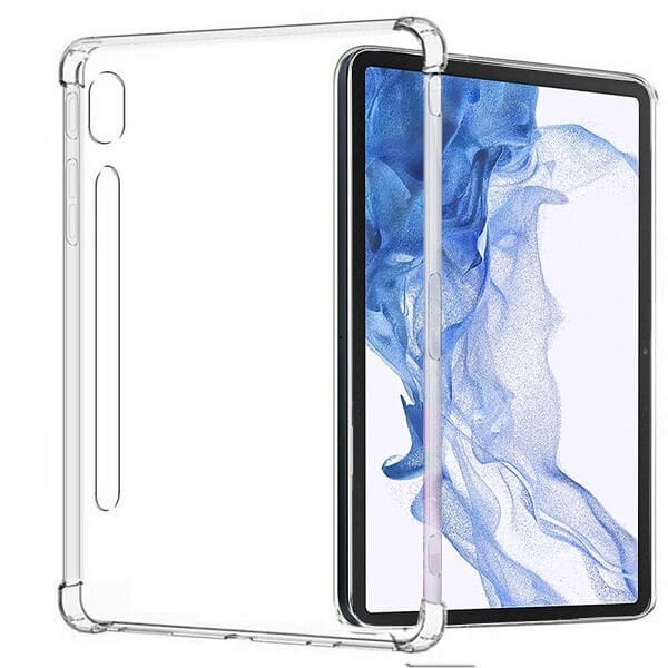 Samsung Galaxy Tab S8 11.0 X700X706 Clear Case Shockproof Heavy Duty Gel Clear Air Cushion Cover