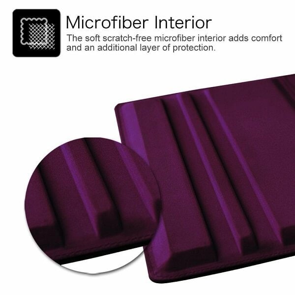 Samsung Galaxy Tab S8 11.0 X700X706 Leather Case 360 Degree Rotate Smart Stand Cover for 2020 SM-T870 T875 Tab (Purple)