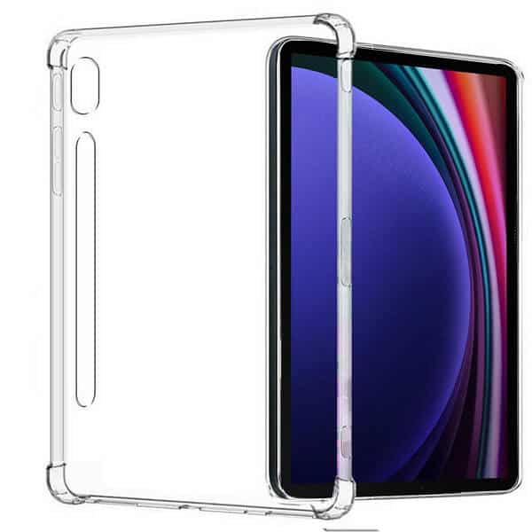 Samsung Galaxy Tab S9 11.0 Clear Case Shockproof Heavy Duty Gel Clear Air Cushion Cover