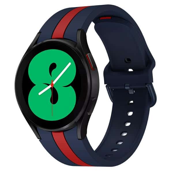 Samsung Galaxy Watch 5 40mm 44mm /Watch 5 Pro 45mm Replacement Wristband, Adjustable Silicone Strap Loop correa Sport Wrist Band For Women Men Unisex