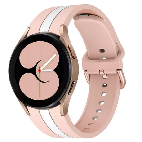 Samsung Galaxy Watch 5 40mm 44mm /Watch 5 Pro 45mm Replacement Wristband, Adjustable Silicone Strap Loop correa Sport Wrist Band For Women Men Unisex