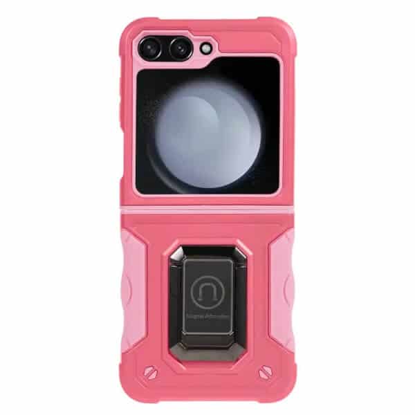 Samsung Galaxy Z Flip 5 5G Magnetic Ring Rugged Shockproof Case Heavy Duty Protective Back Cover (8)