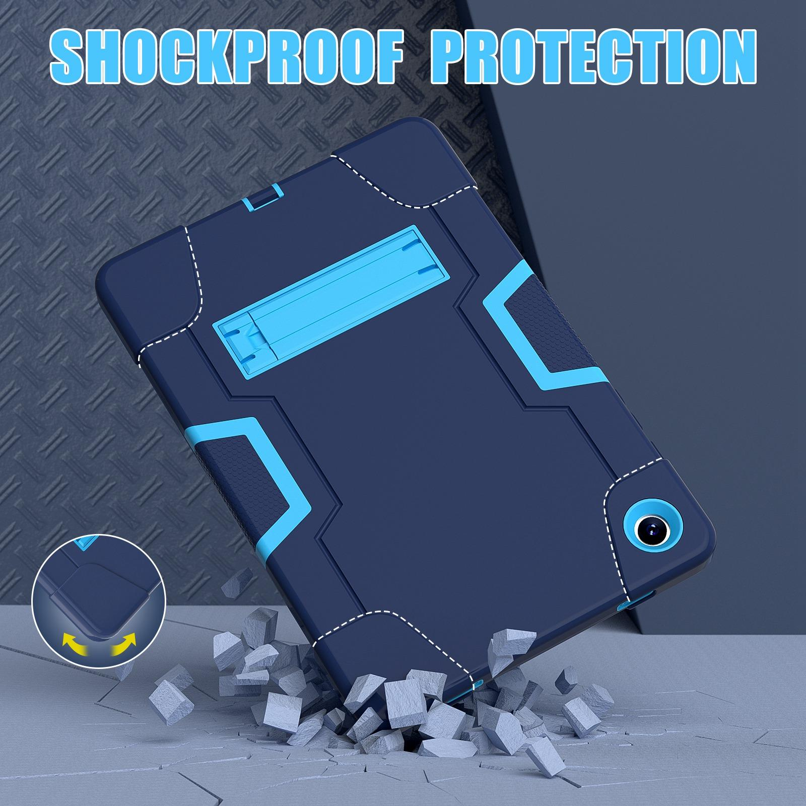 For Samsung Galaxy TAB A11+/A11 Plus Hybrid Fancy Shockproof Heavy Duty Kickstand Case Cover