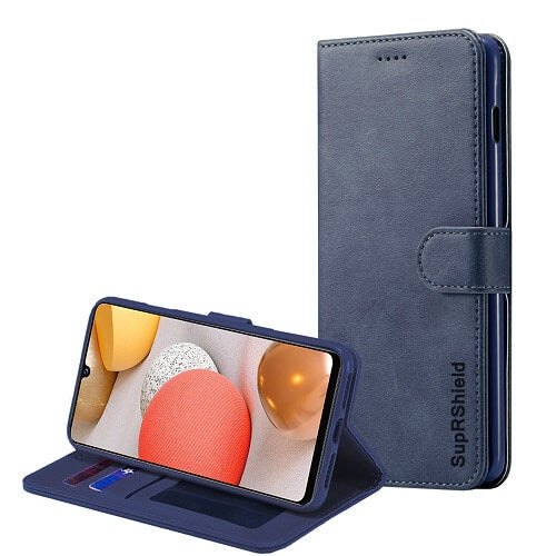 For Samsung Galaxy S8 |Galaxy S8+ /S8 Plus Genuine SupRShield Wallet Leather Flip Stand Magnetic Case Cover