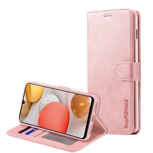 For Samsung Galaxy S8 |Galaxy S8+ /S8 Plus Genuine SupRShield Wallet Leather Flip Stand Magnetic Case Cover