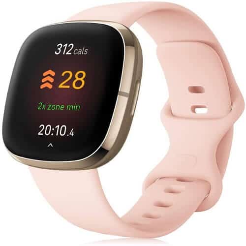 Fitbit Sense Band Silicone Strap Adjustable Wristband Replacement Sports Bands For Men /Women