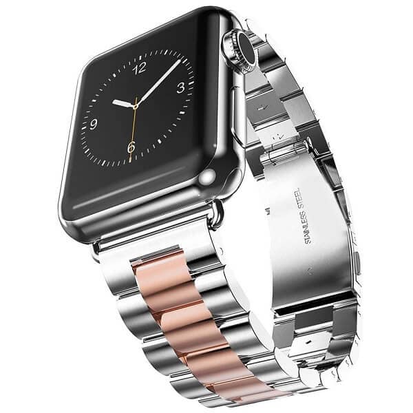 Stainless Steel Metal Wristband For Apple Watch Series 6 /SE /5 /4 /3 Strap Loop 38 /40 /42 /44mm