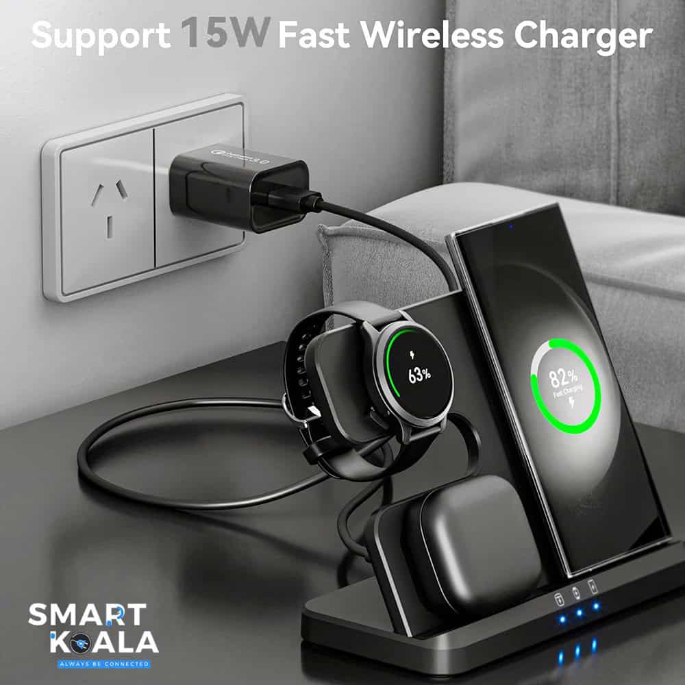 Smart Koala 18W QC3.0 SAA Certified USB A Fast Charging Wall AU Plug Charger Power Adapter