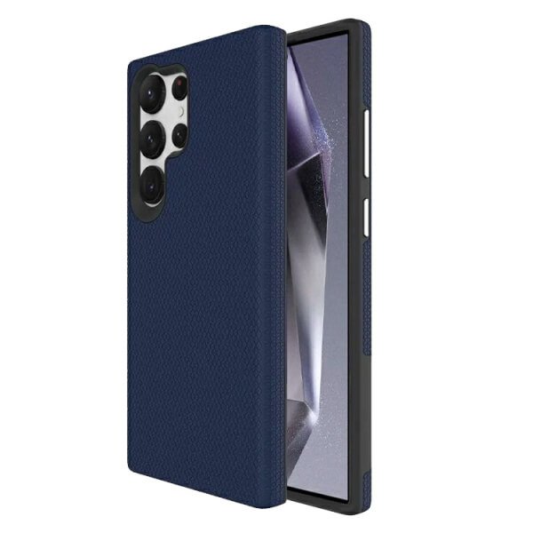 SupRShield Triangle For Samsung Galaxy Galaxy S24, S24+ S24 Plus & S24 Ultra Shockproof Case Rugged Heavy Duty Armor Rugged Bumper Back Cover