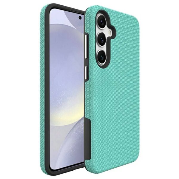 SupRShield Triangle For Samsung Galaxy Galaxy S24, S24+ S24 Plus & S24 Ultra Shockproof Case Rugged Heavy Duty Armor Rugged Bumper Back Cover