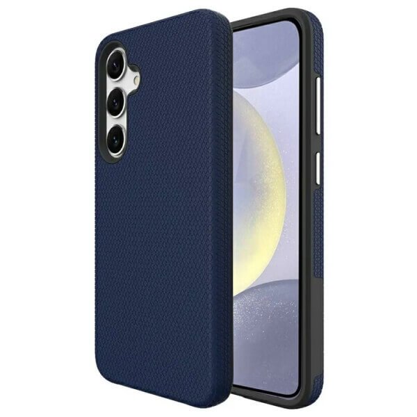 SupRShield Triangle For Samsung Galaxy Galaxy S24, S24+ S24 Plus & S24 Ultra Shockproof Case Rugged Heavy Duty Armor Rugged Bumper Back Cover